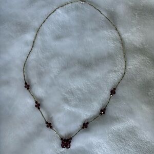 Stunning Purple Beaded Necklace